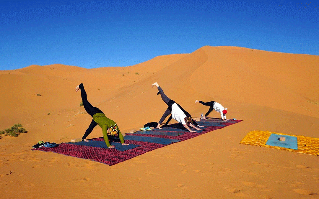 Yoga in the Desert Erg Chebbi Merzouga