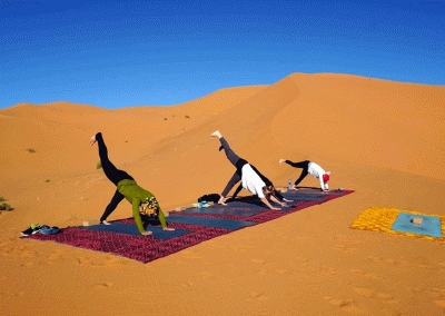 Yoga in the Desert Erg Chebbi Merzouga